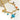 Collar Charme de Feuilles
