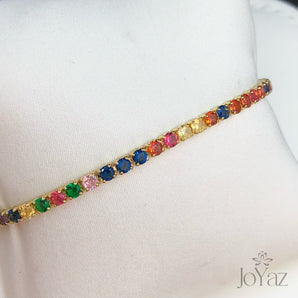 Pulsera ajustable multicolor