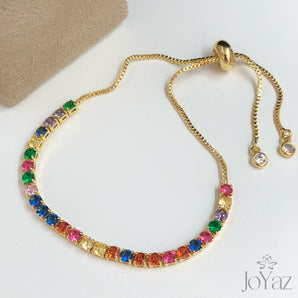 Pulsera ajustable multicolor