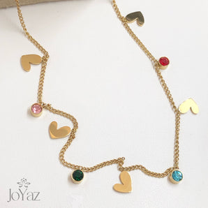 Collar Cuore Colorato