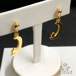 Aretes un par