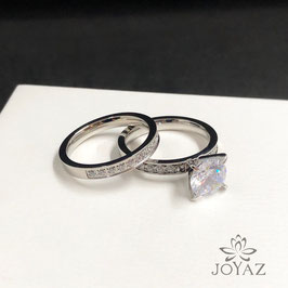 Anillo y argolla (2 piezas)